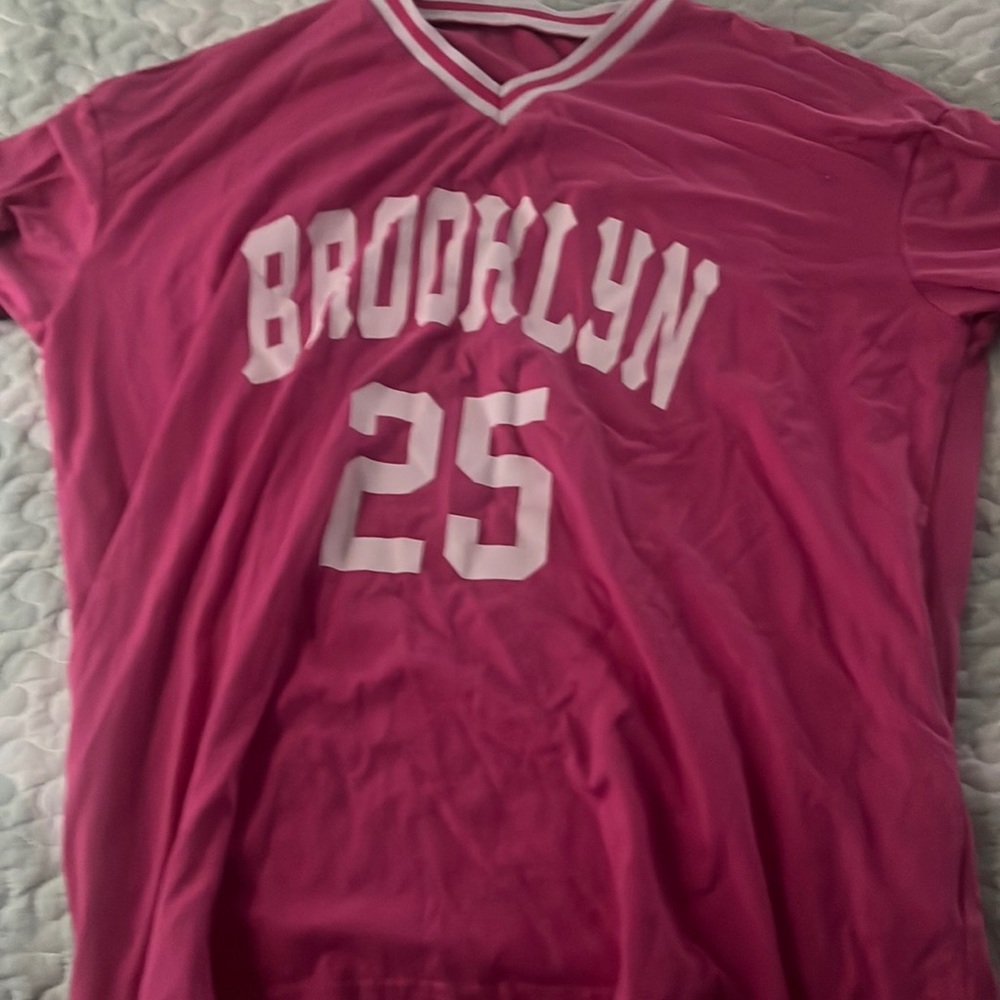 Brooklyn Hot pink 25 jersey